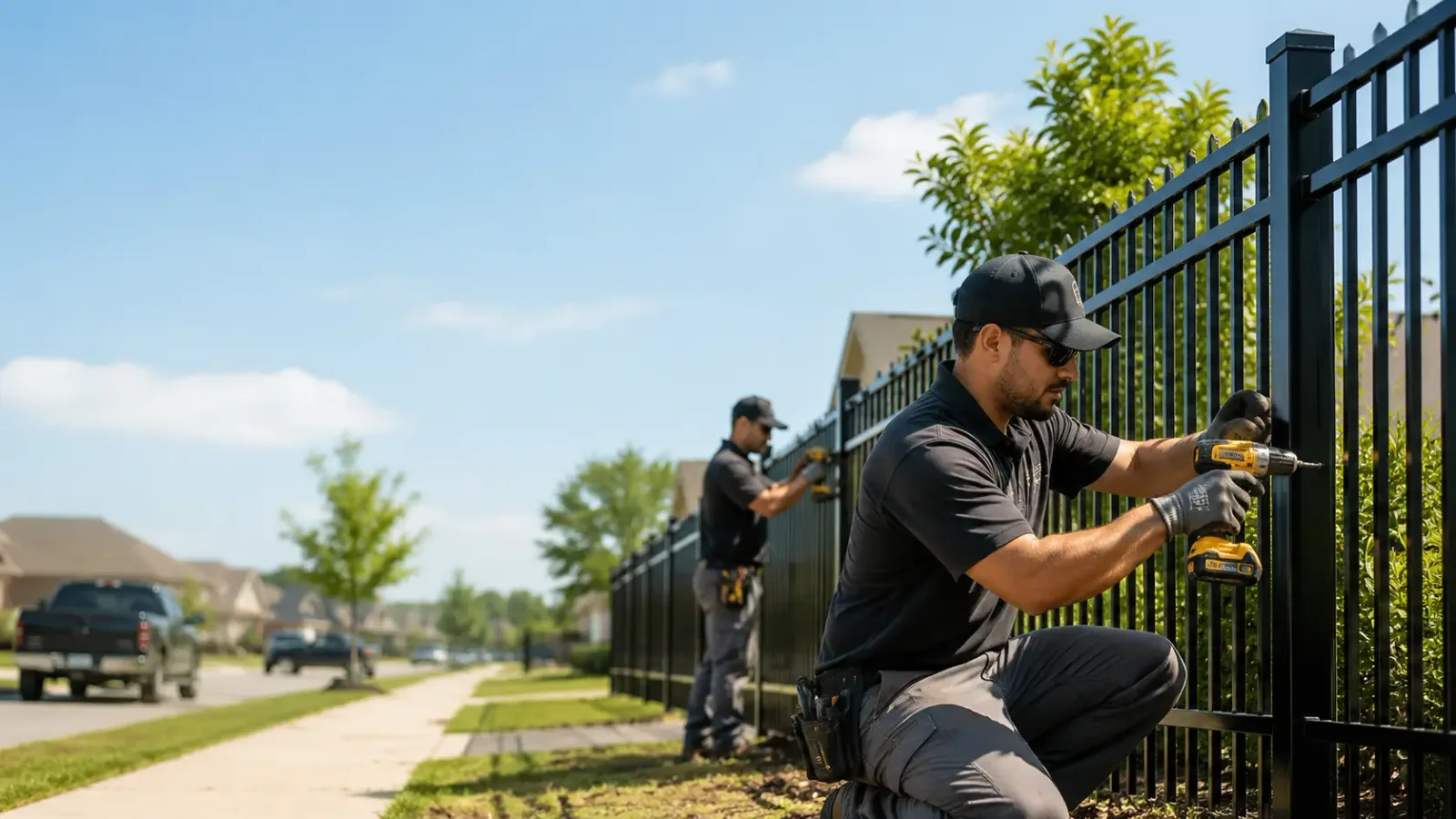 Metal Fence Installation in Merrittstown, PA